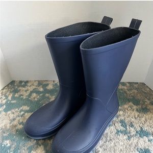 Navy Blue Rain Boots